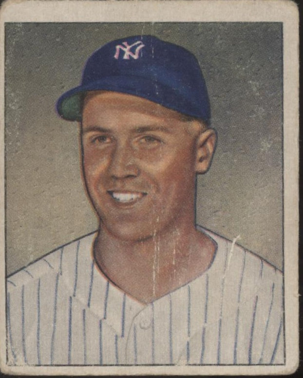 Bobby Brown 1950 Bowman #101 New York Yankees GD