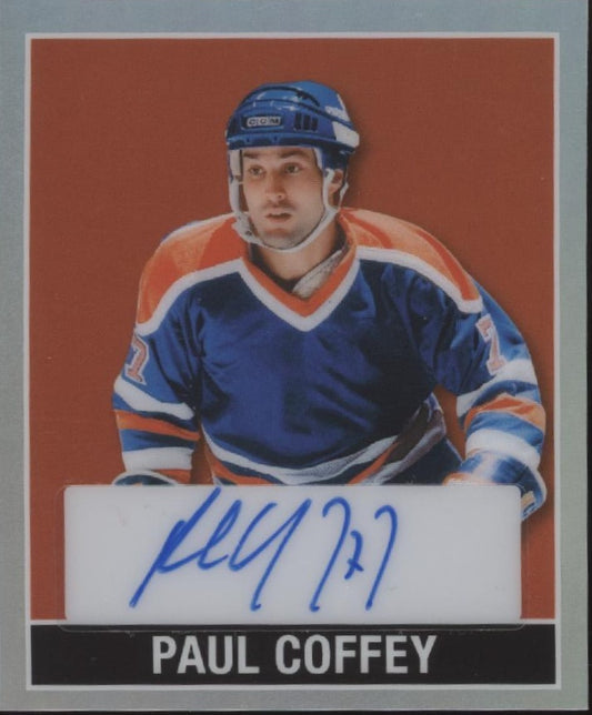 Paul Coffey 2025 Leaf Metal Mini Auto 6/6 #LO-PC1