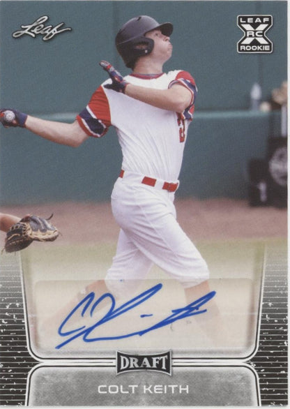 Colt Keith 2020 Leaf Draft RC Auto #BA-CK1