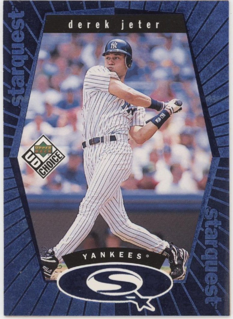Derek Jeter 1999 Upper Deck Choice Starquest #33