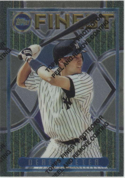 Derek Jeter 1995 Topps Finest with Coating #279