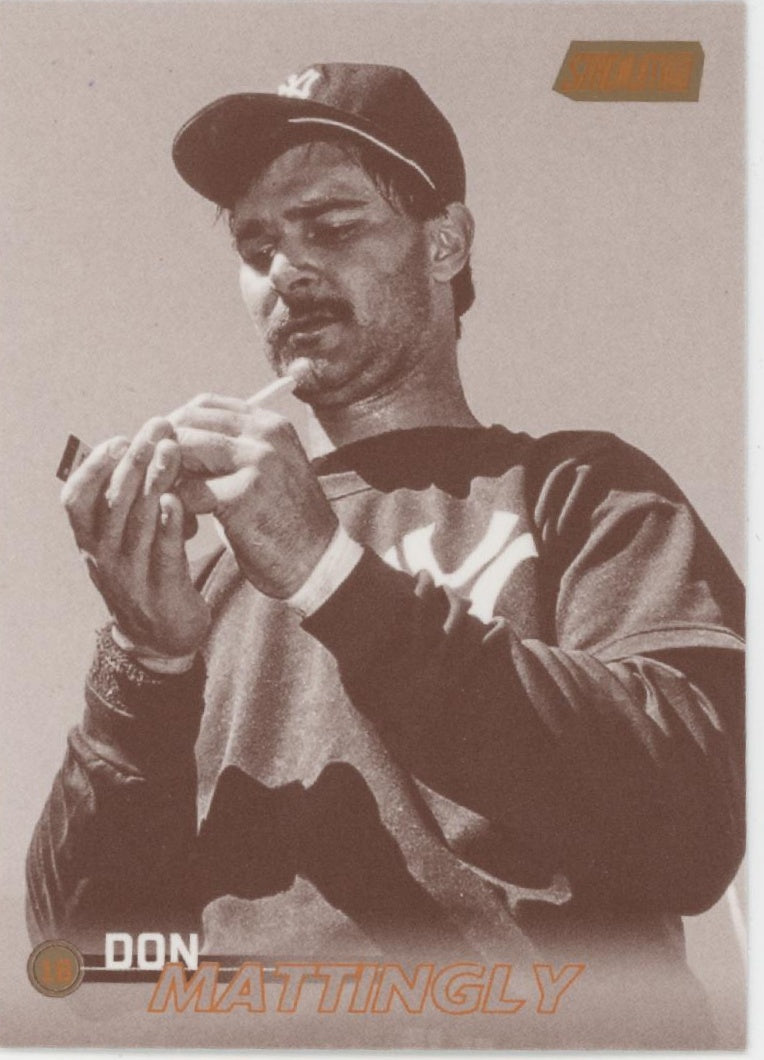 Don Mattingly 2023 Topps Stadium Club Sepia #248