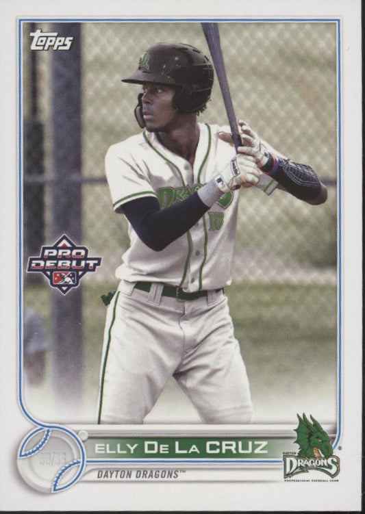 Elly De La Cruz 2022 Topps Pro Debut #PD-189 #1