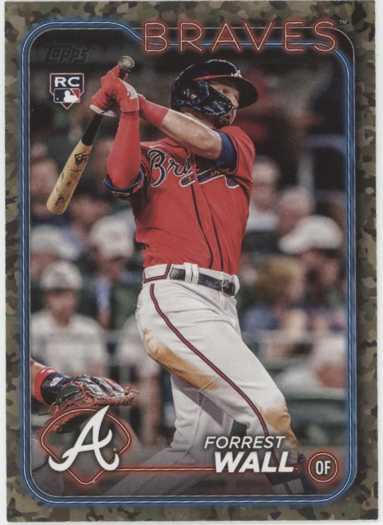Forrest Wall 2024 Topps Series 2 Camo RC 15/25 #391