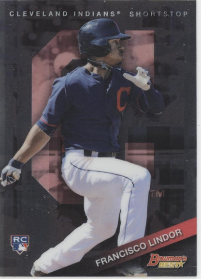 Francisco Lindor 2015 Bowman's Best RC #3 #2
