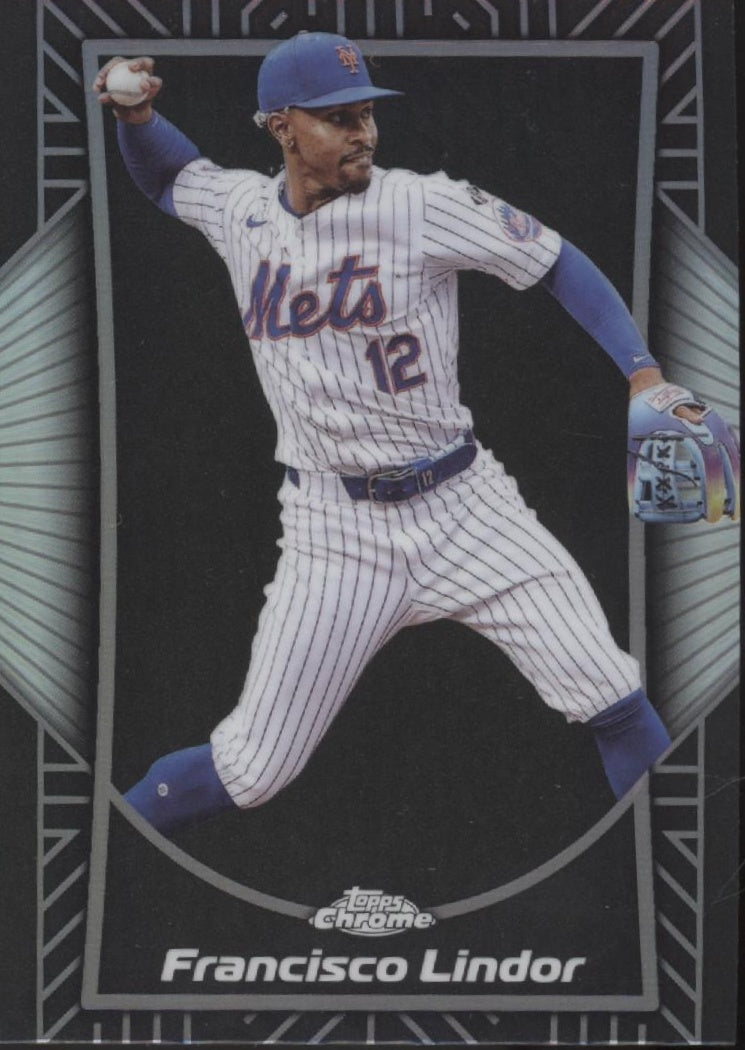 Francisco Lindor 2025 Chrome Shadow Etch #SE-8