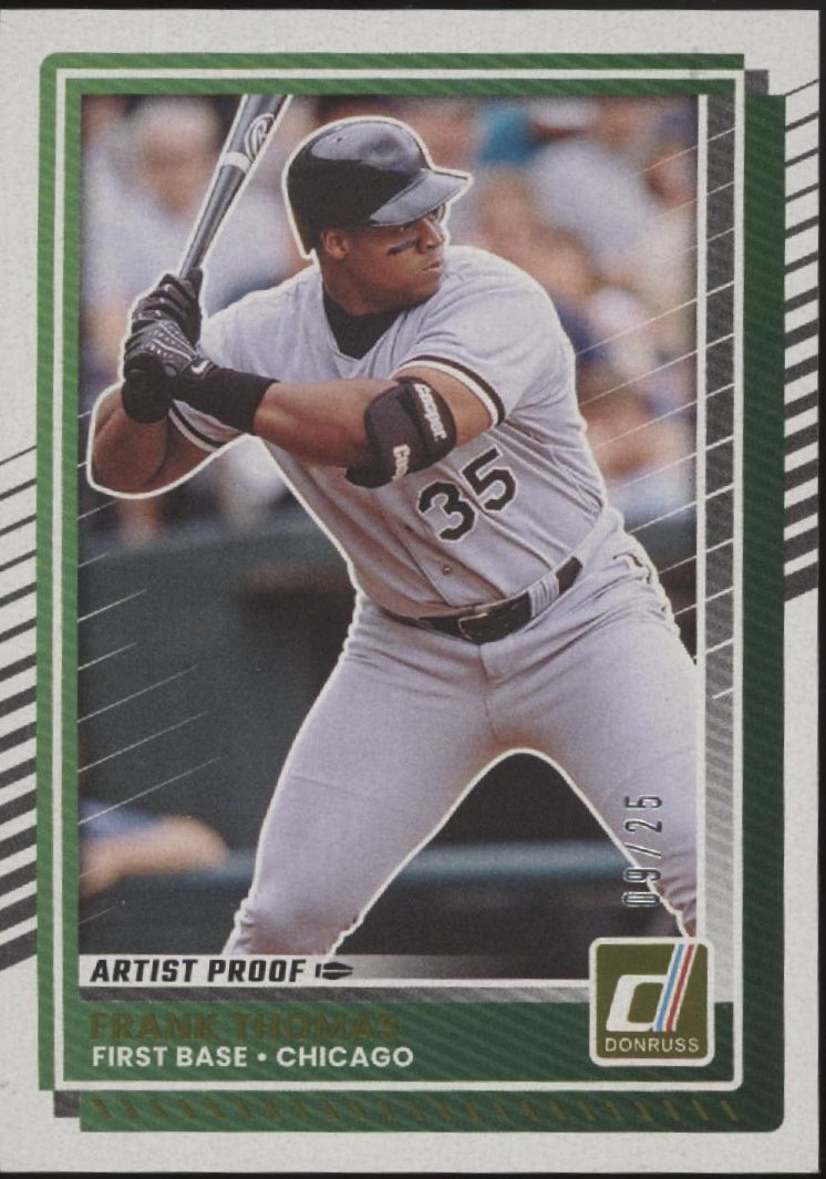 Frank Thomas 2025 Panini Donruss Artist Proof 09/25 #97