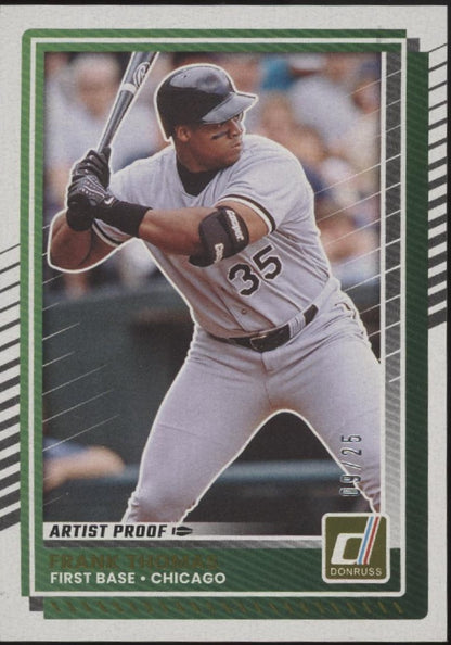 Frank Thomas 2025 Panini Donruss Artist Proof 09/25 #97