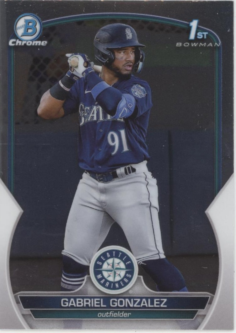 Gabriel Gonzalez 2023 Bowman Chrome #BCP-133