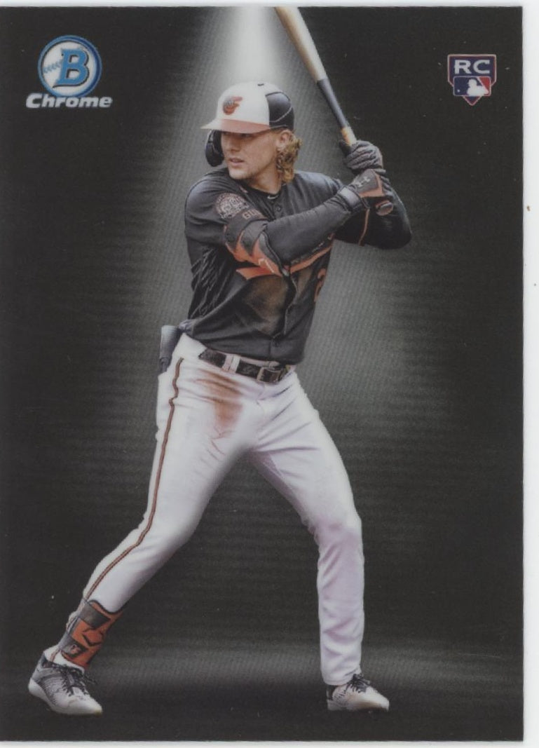 Gunnar Henderson 2023 Bowman Chrome Spotlight Refractor RC #BS-5