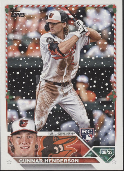 Gunnar Henderson 2023 Topps Holiday RC #H4