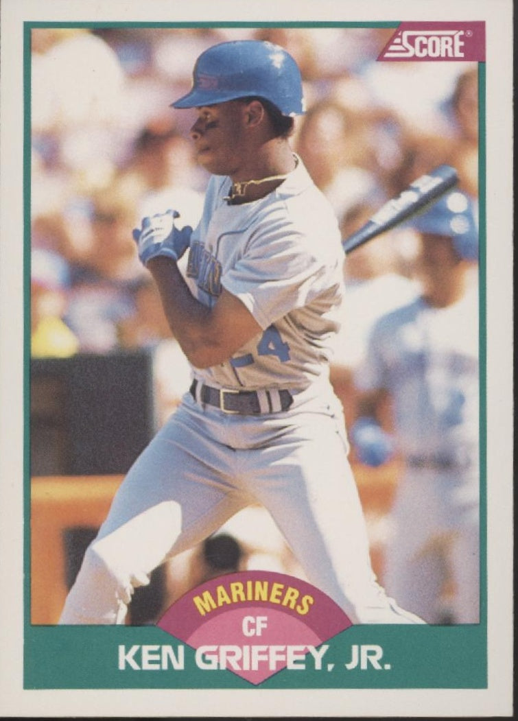Ken Griffey Jr. 1989 Score Rookies & Traded RC #100T