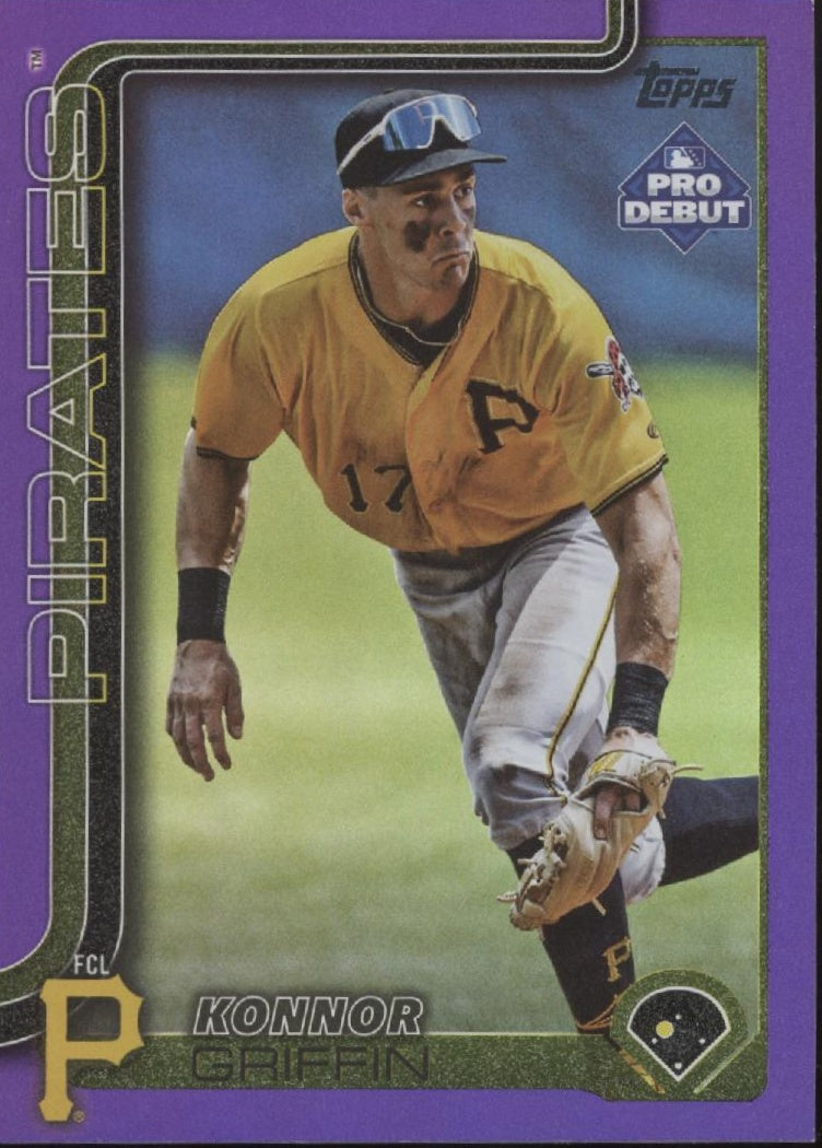 Konnor Griffin 2025 Topps Pro Debut Purple Holo 246/299 #PD-32