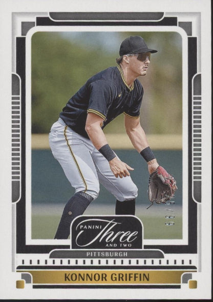 Konnor Griffin 2025 Panini Three & Two 25/99 #98