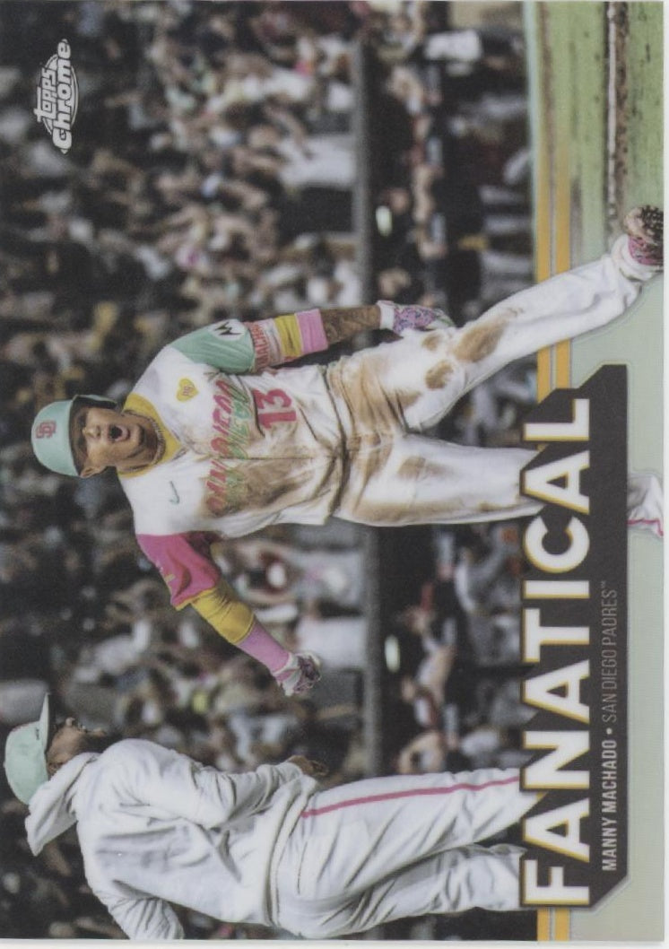 Manny Machado 2025 Topps Chrome Fanatical Refractor #FAN-6