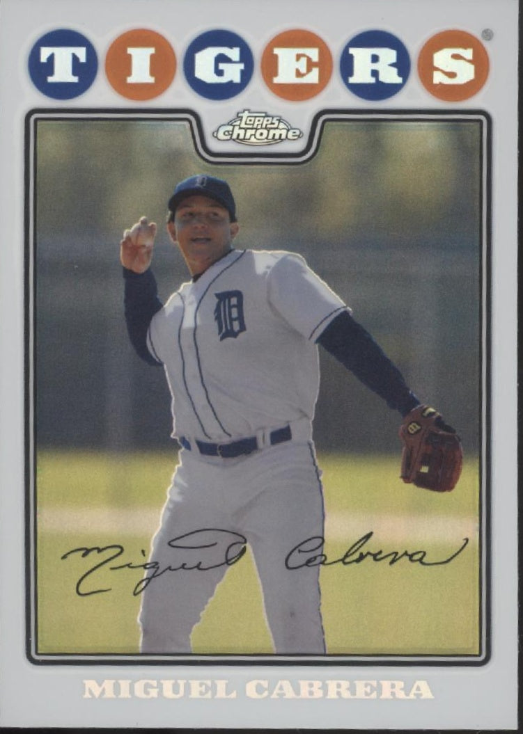 Miguel Cabrera 2008 Topps Chrome Refractor #5