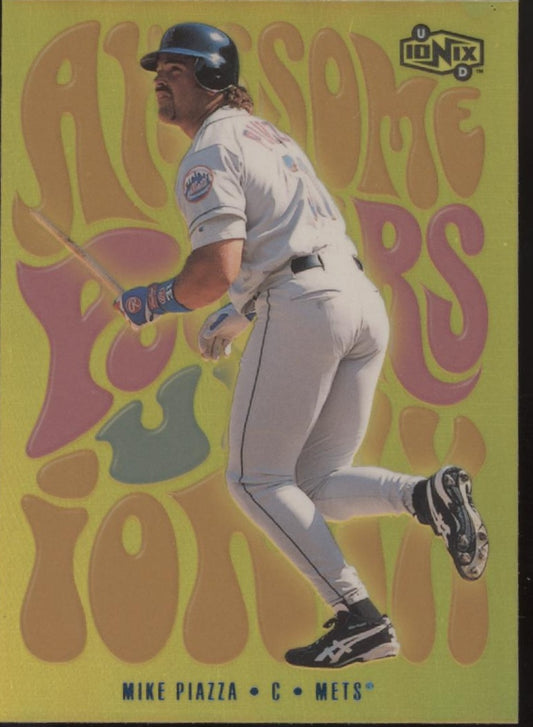 Mike Piazza 2000 Upper Deck Ionix Awesome Powers #AP2