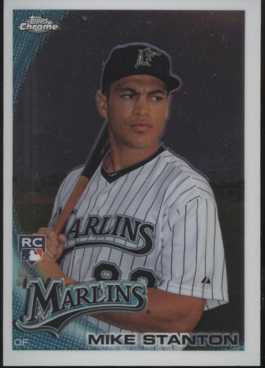 Mike Stanton 2010 Topps Chrome RC #190