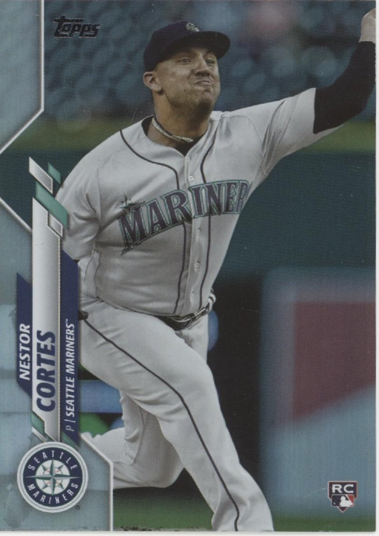 Nestor Cortes 2020 Topps Update Series Holo RC #U-196