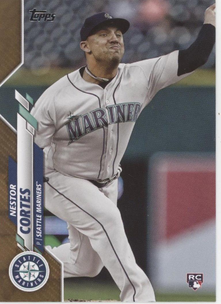 Nestor Cortes 2020 Topps Update Series Gold RC 1898/2020 #U-196