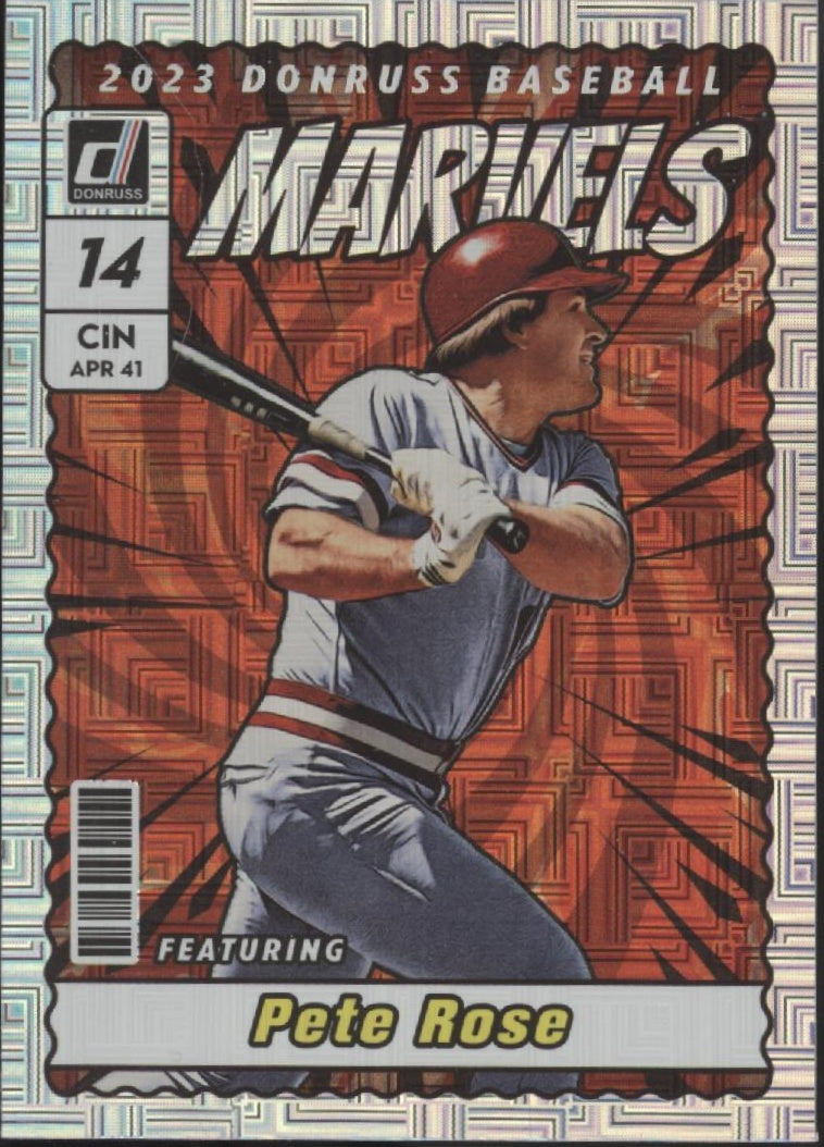 Pete Rose 2023 Panini Donruss Marvels Mojo Holo #M5