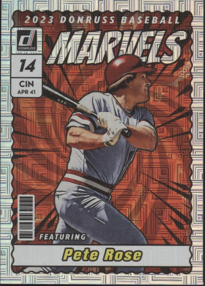 Pete Rose 2023 Panini Donruss Marvels Mojo Holo #M5