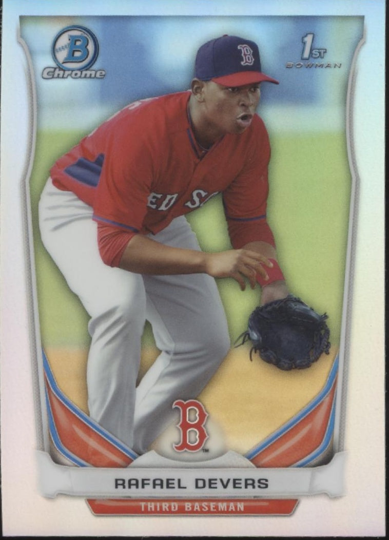 Rafael Devers 2014 Bowman Chrome Refractor #CTP-37