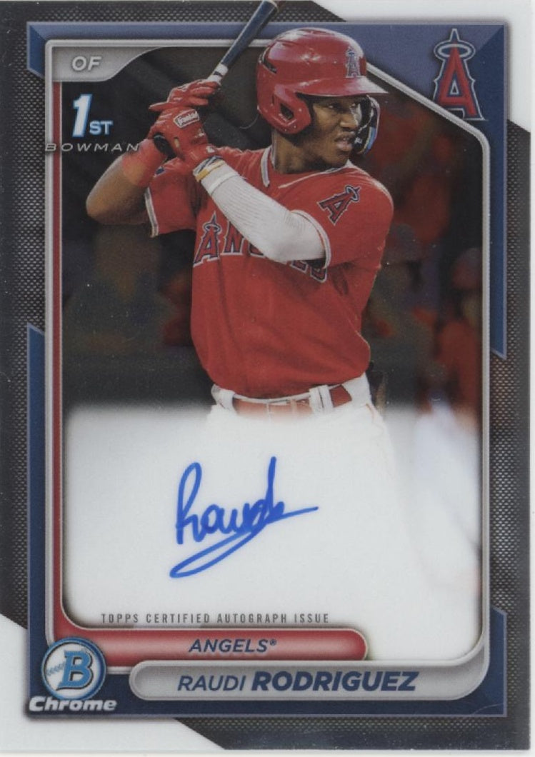 Raudi Rodriguez 2024 Bowman Chrome Auto #CPA-RR