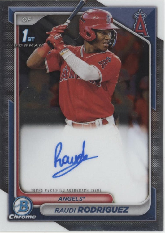 Raudi Rodriguez 2024 Bowman Chrome Auto #CPA-RR