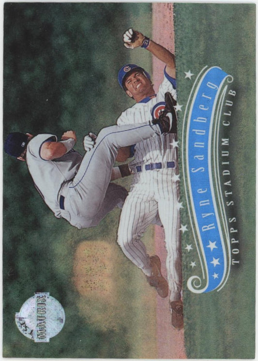 Ryne Sandberg 1997 Topps Stadium Club Matrix #229
