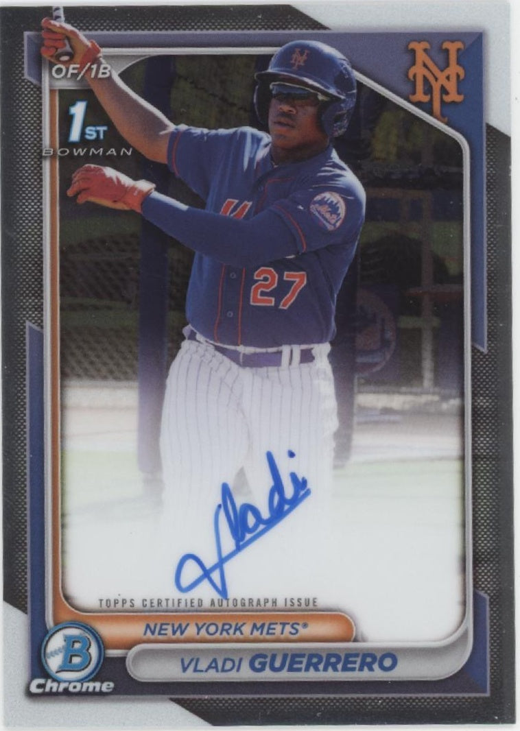 Vladi Guerrero 2024 Bowman Chrome Auto #CPA-VG