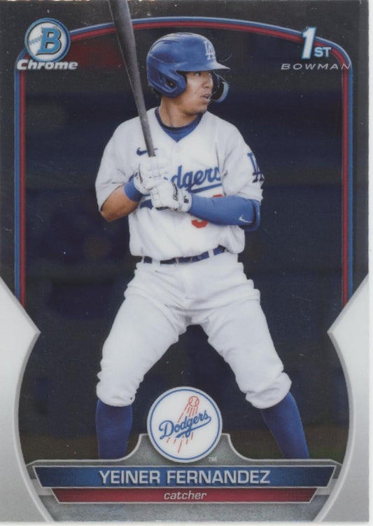 Yeiner Fernandez 2023 Bowman Chrome #BCP-138