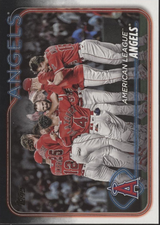 Angels 2024 Topps Series 1 Gold Mirror Image #279