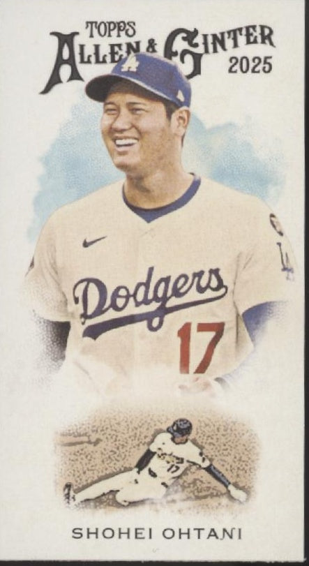 Shohei Ohtani 2025 Topps Allen & Ginter Mini #N222-1