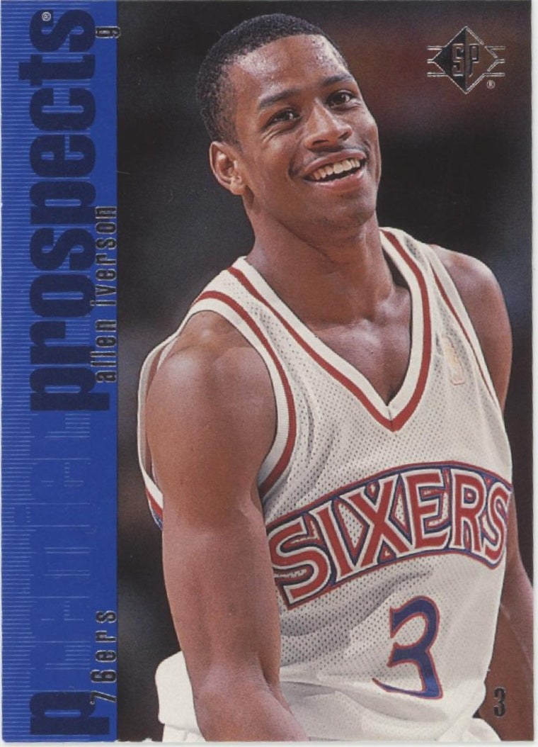 Allen Iverson 1996-97 Upper Deck SP Premier Prospects #141 #2