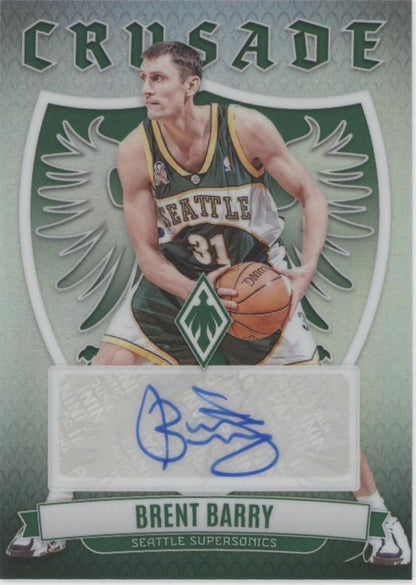 Brent Barry 2023-24 Panini Phoenix Crusade Prizm Auto #CS-BBA