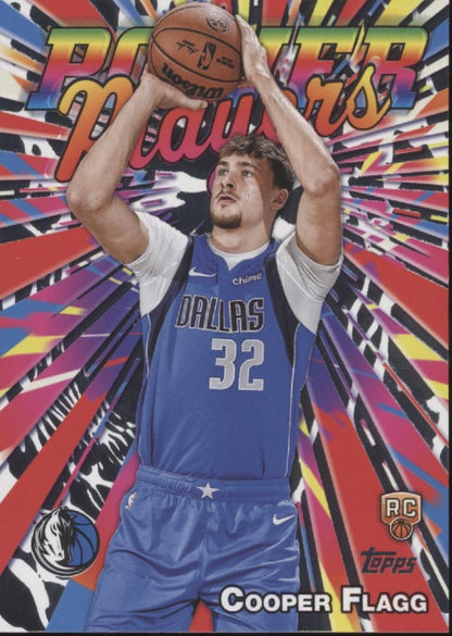 Cooper Flagg 2025 Topps Power Players RC #PP-16 #1