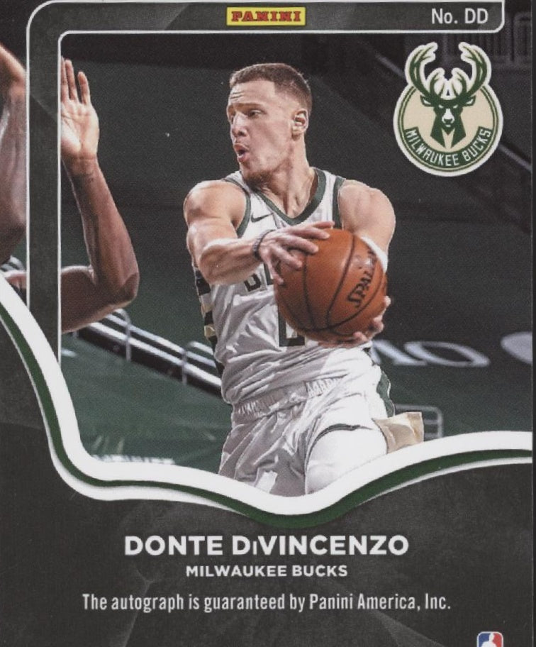 Donte DiVincenzo 2021 Panini Auto 16/25 #DD
