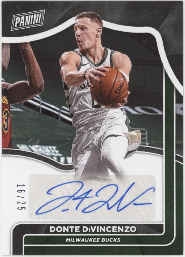 Donte DiVincenzo 2021 Panini Auto 16/25 #DD