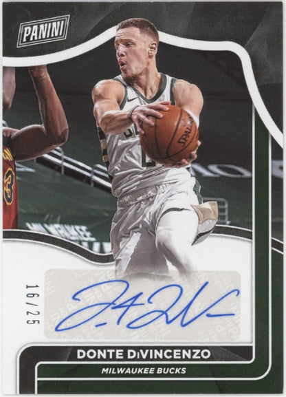 Donte DiVincenzo 2021 Panini Auto 16/25 #DD