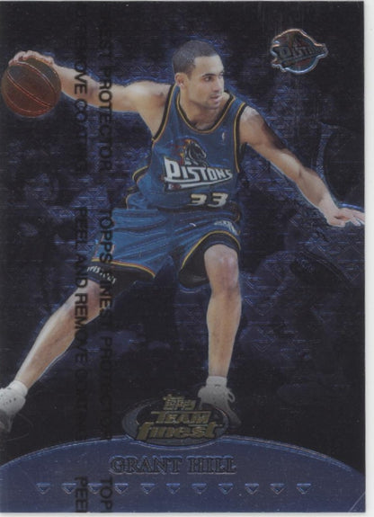 Grant Hill 1999-00 Topps Finest Team with Coating 1428/1500 #TF9