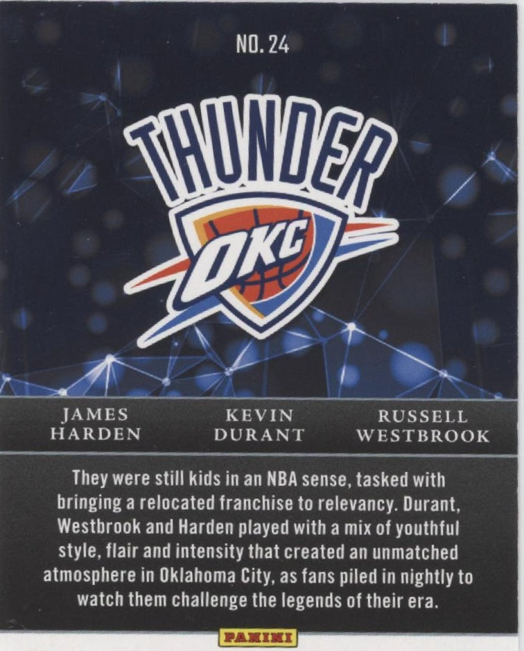 Harden / Durant / Westbrook 2024-25 Panini Origins Nucleus #24