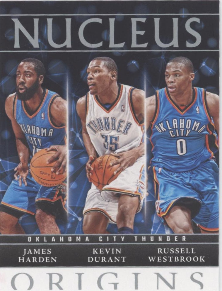 Harden / Durant / Westbrook 2024-25 Panini Origins Nucleus #24