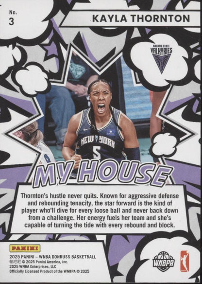 Kayla Thornton 2025 Panini WNBA Donruss My House #3