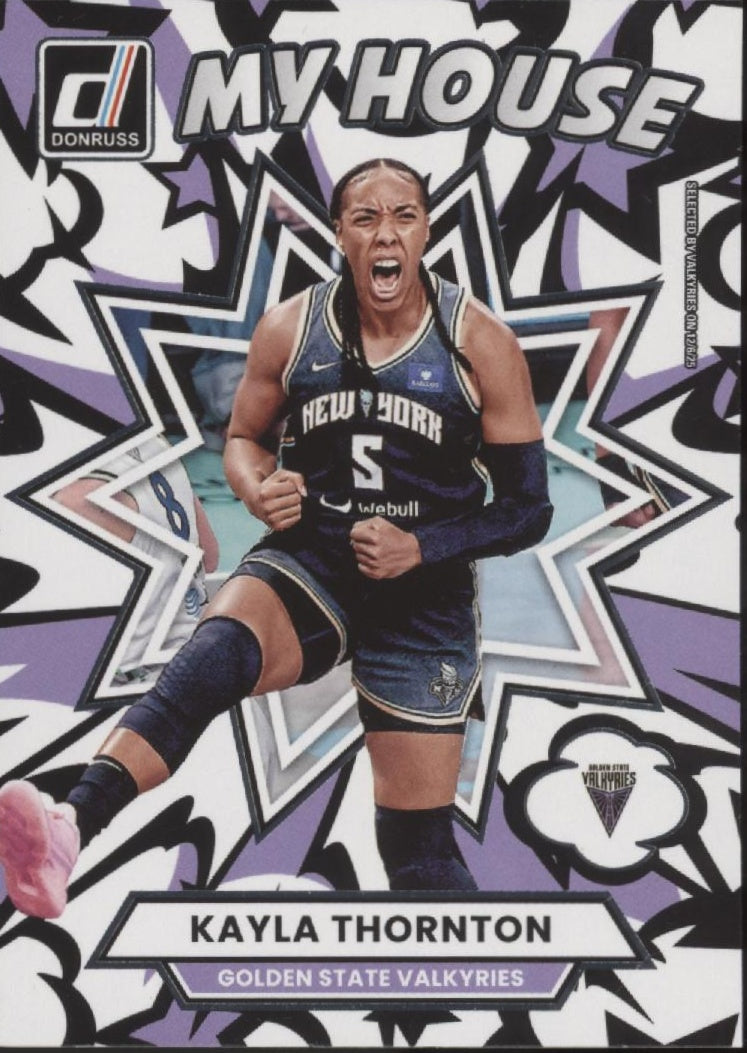 Kayla Thornton 2025 Panini WNBA Donruss My House #3