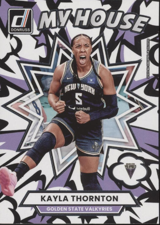 Kayla Thornton 2025 Panini WNBA Donruss My House #3