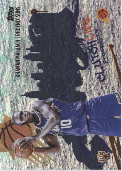 Khaman Maluach 2024-25 Topps Clutch City Prospects RC #CC-10