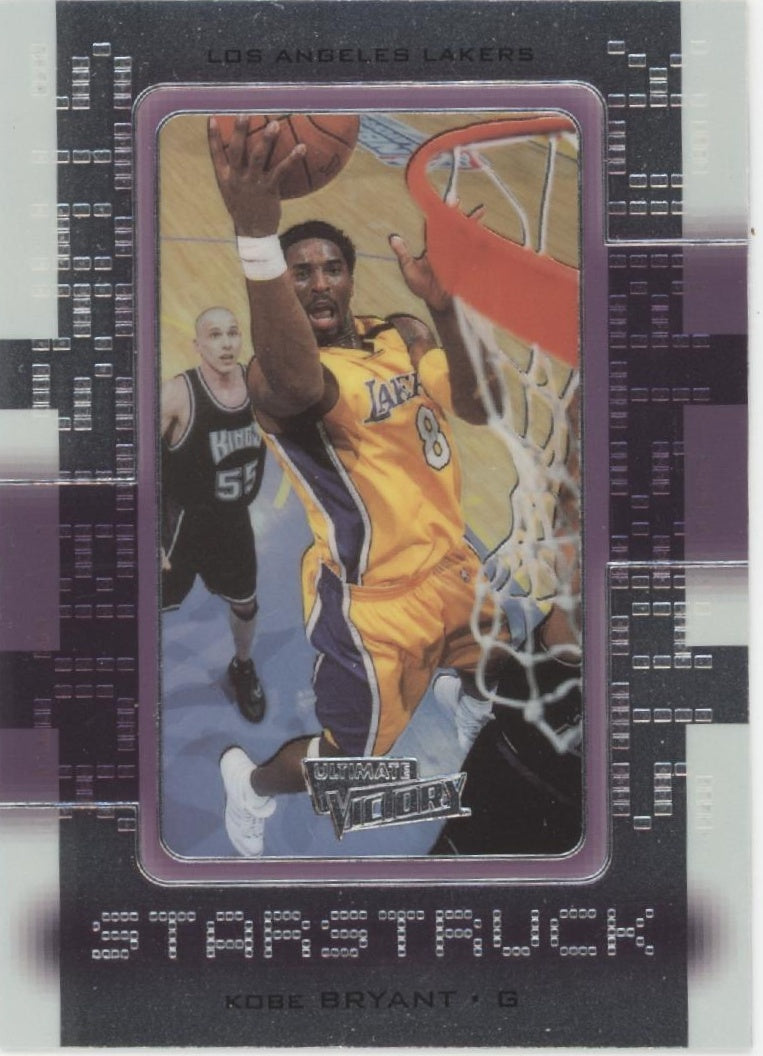 Kobe Bryant 2001 Upper Deck Ultimate Victory Starstruck #S1