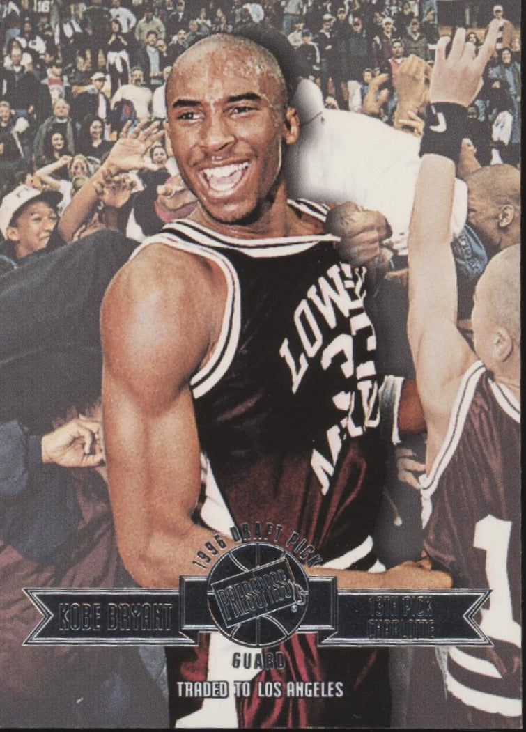 Kobe Bryant 1996-97 Press Pass Draft Pick 13th Pick #13