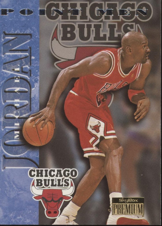 Michael Jordan 1996-97 Skybox Premium Pointmen #247